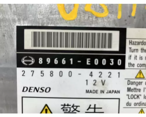 Hino J08E Engine Control Module (ECM)