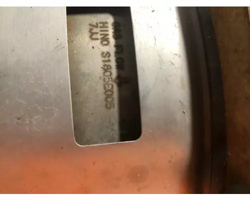 Hino J08E Exhaust DPF Assembly