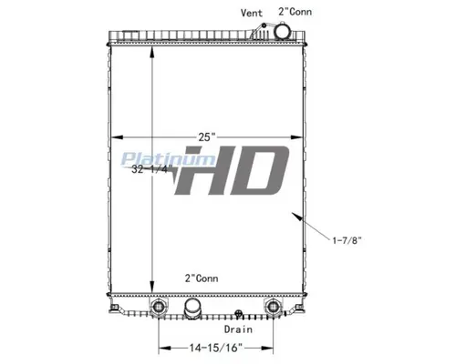 Radiator HINO L LKQ Heavy Truck - Tampa