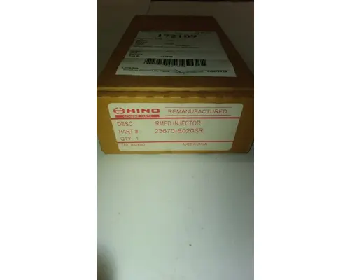 Hino  Injectors - Fuel 