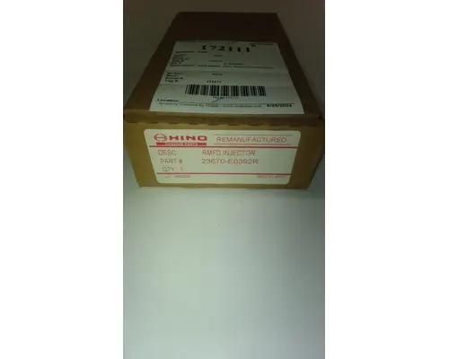 Hino  Injectors - Fuel 