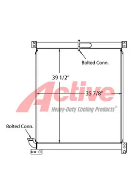 Hitachi 550 / PC400 Engine Oil Cooler