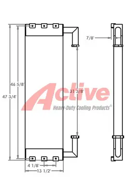 Hitachi ZAXIS160LC-6N Engine Oil Cooler