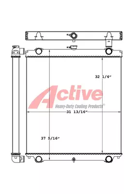 Hitachi ZAXIS255 Radiator