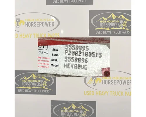 Holset HE400VG Turbocharger  Supercharger