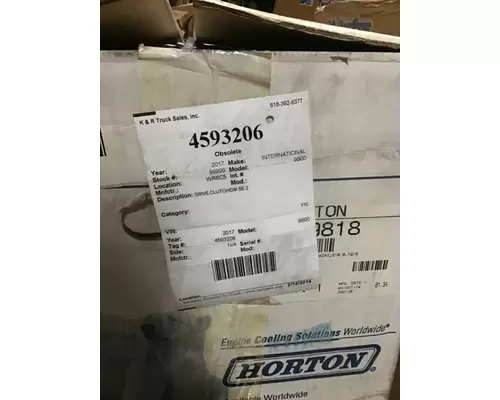 Fan Clutch HORTON 9900 K &amp; R Truck Sales, Inc.