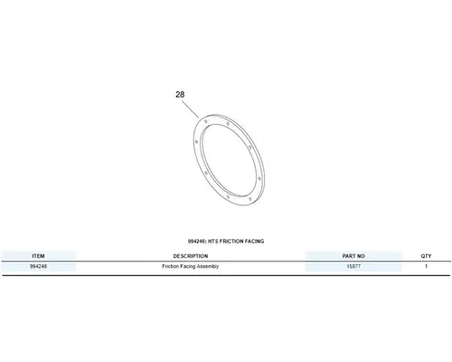Fan Clutch HORTON HTS/S Repair Kits Frontier Truck Parts