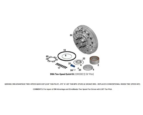 Fan Clutch HORTON Two Speed Conversion/Repair Kits Frontier Truck Parts