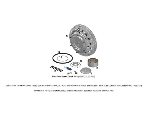 Fan Clutch HORTON Two Speed Conversion/Repair Kits Frontier Truck Parts