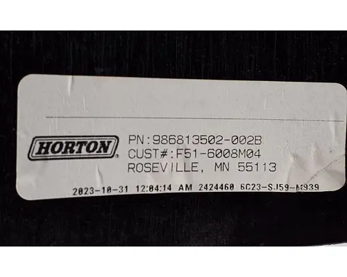 Horton  Fan Blade