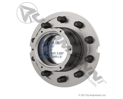Hub HUB PILOTED - STEEL 10 LUG LKQ Evans Heavy Truck Parts