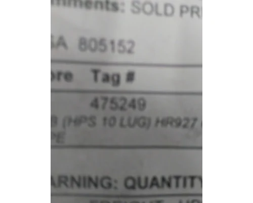 Hub HUB PILOTED - STEEL 10 LUG LKQ Heavy Truck - Goodys