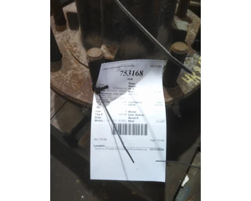 Hub HUB PILOTED - STEEL 8 LUG LKQ Heavy Truck - Goodys