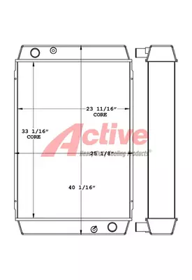 Hyundai 160D-7A Radiator