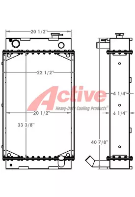 Hyundai HL730-7 Radiator