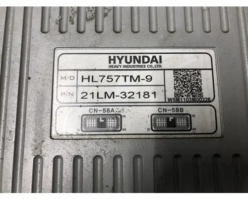 Hyundai HL757TM-9 Equip Control Module