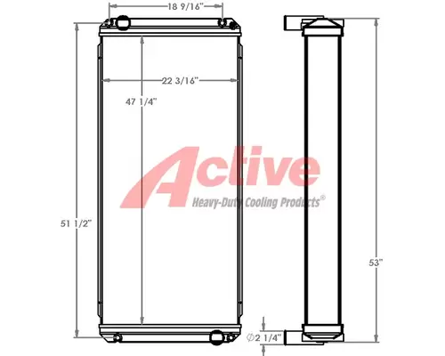 Hyundai HL970 Radiator