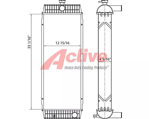 Hyundai R140W-9A Radiator