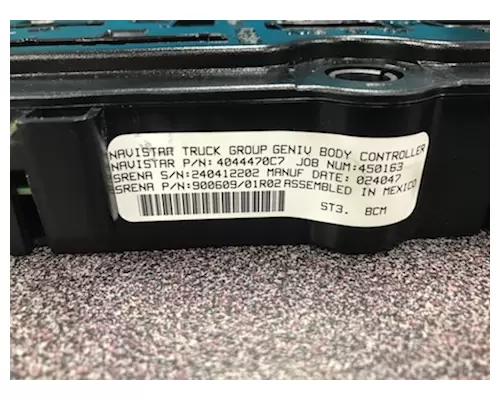IHC BODY CONTROL MODULE Electronic Chassis Control Modules