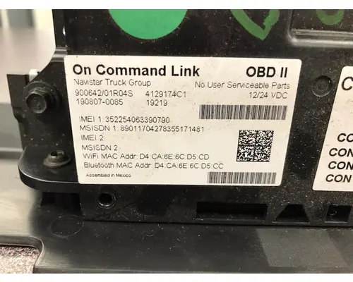 IHC N2 TELEMATICS MODULE Electronic Chassis Control Modules