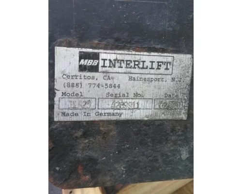 INTERLIFT ILR SERIES LIFT GATE ASSEMBLY