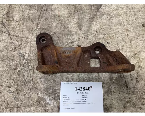 INTERNATIONAL 3012836C1 Brackets, Misc.