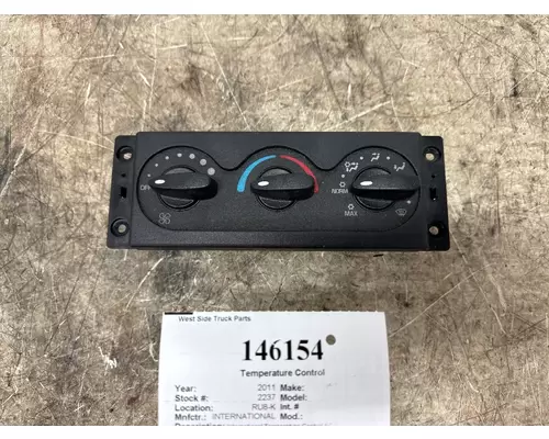 INTERNATIONAL 3545543C5 Temperature Control