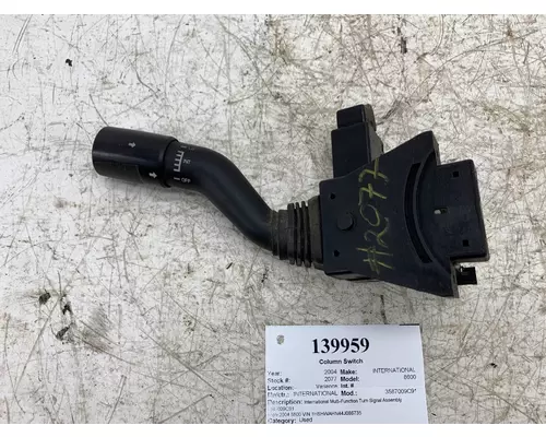 INTERNATIONAL 3587009C91 Column Switch