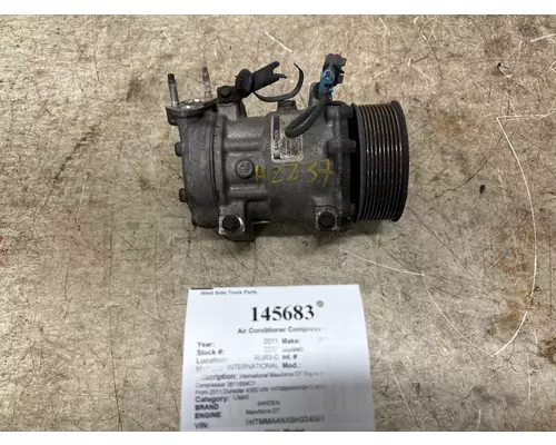 INTERNATIONAL 3611894C1 Air Conditioner Compressor