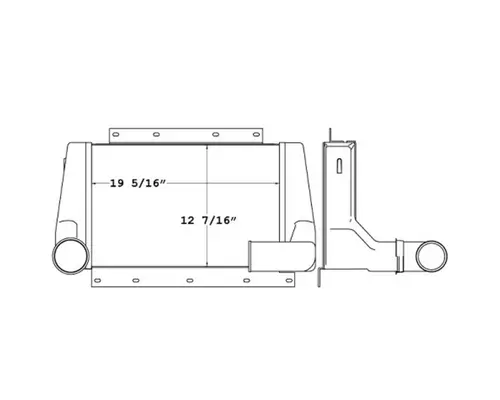 INTERNATIONAL 3800 Charge Air Cooler