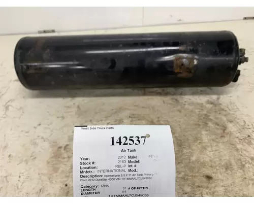 INTERNATIONAL 3829911C1 Air Tank