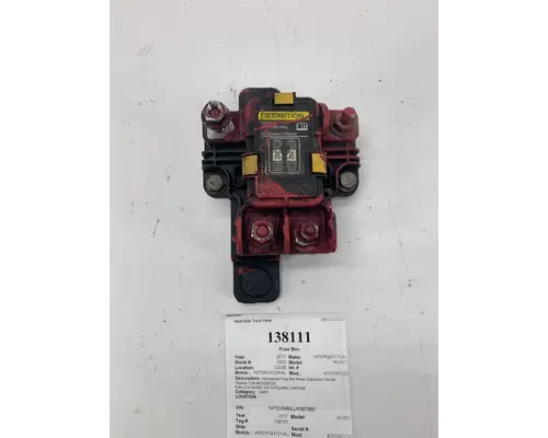 INTERNATIONAL 4032090C92 Fuse Box