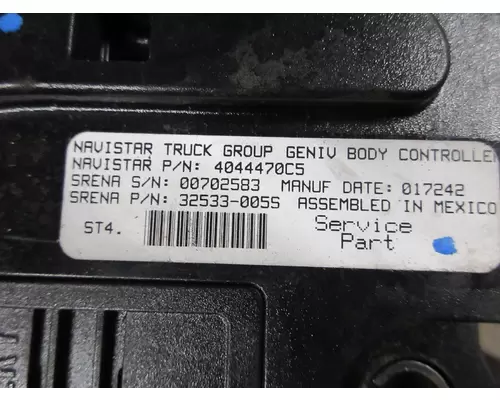 INTERNATIONAL 4044470C5 Electronic Chassis Control Modules