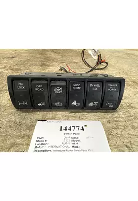 INTERNATIONAL 4057689C2 Switch Panel