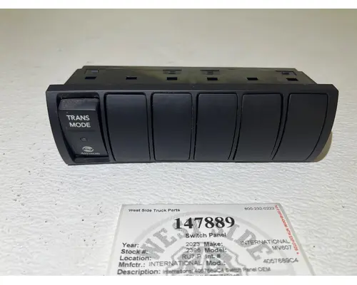 INTERNATIONAL 4057689C4 Switch Panel