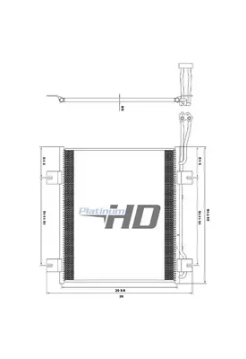 INTERNATIONAL 4200 Air Conditioner Condenser