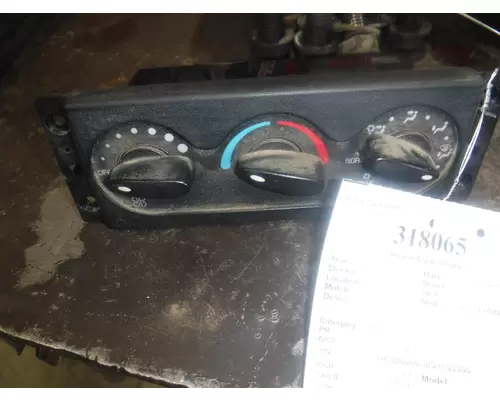 INTERNATIONAL 4300 / 7600 / 8600 Heater  AC Control