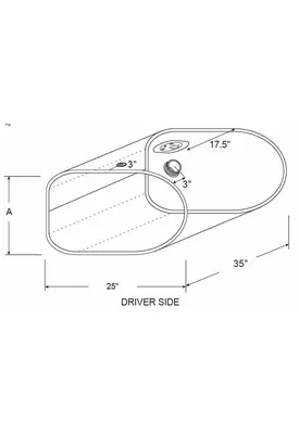 INTERNATIONAL 4300 2002-2009 FUEL TANK