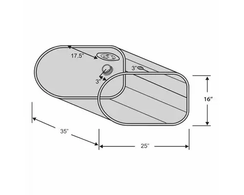 INTERNATIONAL 4300 2002-2019 FUEL TANK