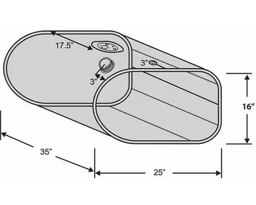 INTERNATIONAL 4300 2002-2019 FUEL TANK