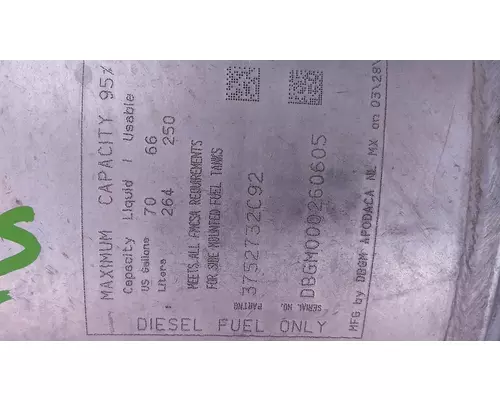 INTERNATIONAL 4300 2002-2019 FUEL TANK