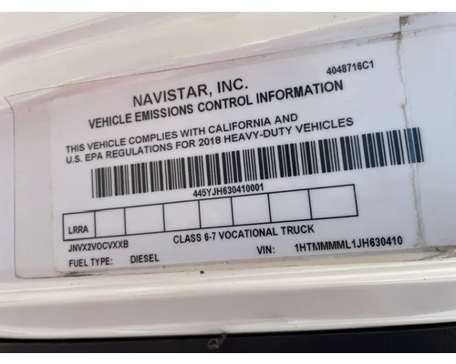 INTERNATIONAL 4300 Durastar Vehicle For Sale