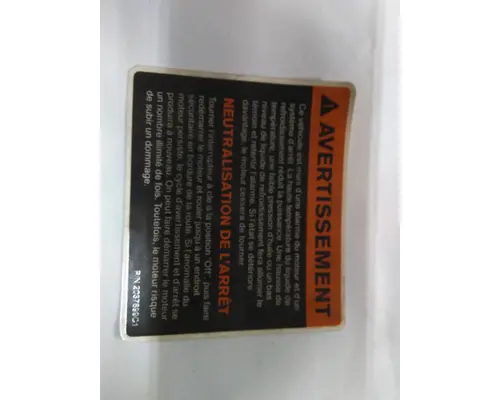 INTERNATIONAL 4300 Body Parts, Misc.