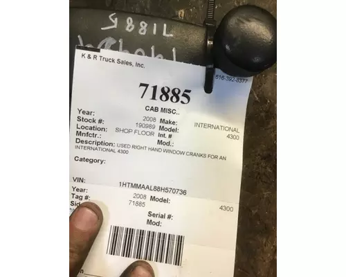 INTERNATIONAL 4300 Body Parts, Misc.