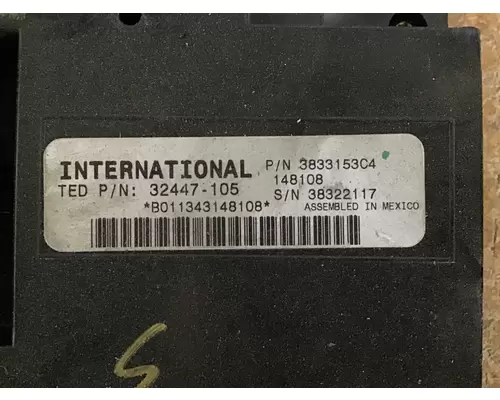 INTERNATIONAL 4300 CAB CONTROL UNIT MODULE