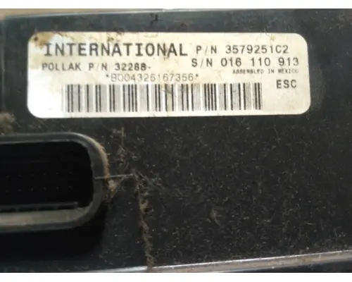 INTERNATIONAL 4300 CAB CONTROL UNIT MODULE