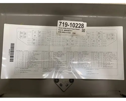 INTERNATIONAL 4300 Dash Assembly