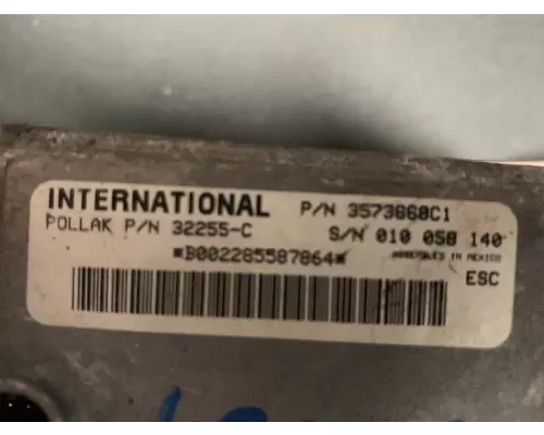INTERNATIONAL 4300 Electronic Chassis Control Modules
