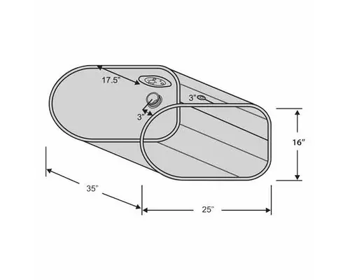INTERNATIONAL 4300 FUEL TANK