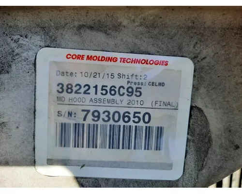 INTERNATIONAL 4300 HOOD